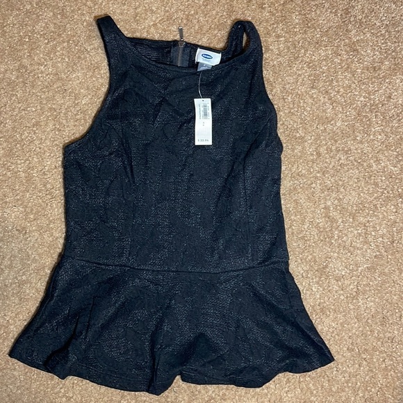 Old Navy women’s peplum tank top - Picture 1 of 3